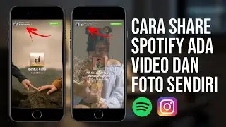 CARA INSTASTORY MUSIC SPOTIFY DENGAN BACKGROUND VIDEO DAN FOTO SENDIRI | Android & IOS