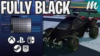 EVERY WAY TO GET A BLACK CAR IN ROCKET LEAGUE!