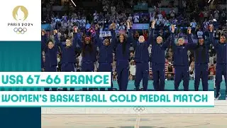 USA Clinch Gold Medal in thrilling Womens Basketball Final 🥇🇺🇸 | Paris 2024 Highlights