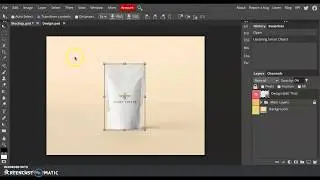 Photopea Creating A Mockup For Logo