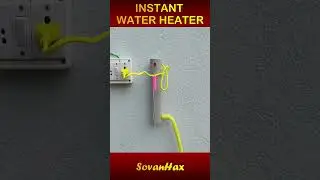 Instant Water Heater Tap || How to Make Instant Water Heater at Home || Water Heater #shorts