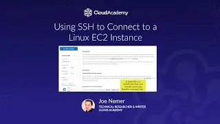 Lab Snippet: Using SSH to connect to a Linux EC2 instance