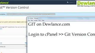 Git on Dewlance Hosting  + How to?