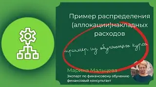 Распределение (аллокация) накладных расходов. Определение полной поглощённой цены товара/услуги