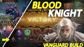 LEVEL 4 VANGUARD BLOOD KNIGHT BUILD! DIABLO IMMORTAL.