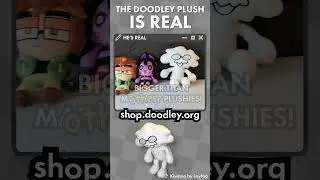 THE DOODLEY PLUSH IS REAL #shorts