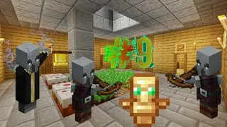МАЙНКРАФТ ВЫЖИВАНИЕ В ОГРАНИЧЕННОМ МИРЕ #9 Дома для жителей Рейд Minecraft letsplay КУБИЧЕСКИЙ МИР