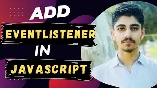 Add Event Listener | javascript click Event Example