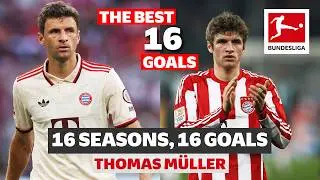 Thomas Müller - 1️⃣6️⃣ Seasons, 1️⃣6️⃣ Goals