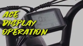 Ace Electric Bike LCD Display Operation Tutorial - Ampd Bros