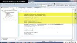 Hibernate Tutorial part 10 - Many to One Mapping in a Hibernate Application in detail