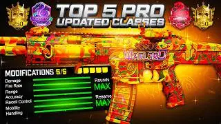 NEW TOP 5 *UPDATED* Pro Meta Best Ranked Play Classes MW3 S5R 💪 (CDL Best Class Setups Loadouts Guns