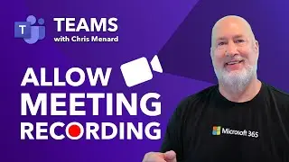 Microsoft Teams: Control who can Record