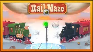 Rail Maze 2 : Train puzzler