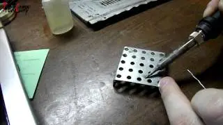 Использование паяльной кислоты при пайке