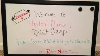 Student Nurse Bootcamp Series #1: What To Bring To Clinicals