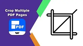 How to crop multiple pdf pages at once in Wondershare PDFelement