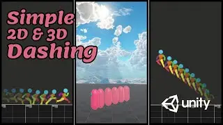 How to Create Dash Mechanic in 2D and 3D Games | Unity Beginner Tutorial