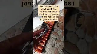 Kunci recet shock set buat aktifitas bengkel