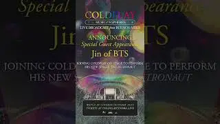 Jin of BTS is Special Guest at the Live Broadcast from Buenos Aires in cinemas worldwide Oct 28 / 29