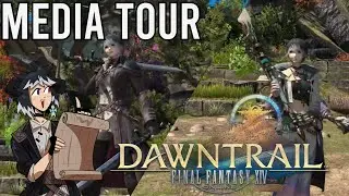 FFXIV DAWNTRAIL MEDIA TOUR - NEW JOBS, JOB CHANGES, DUNGEON, AND MORE!