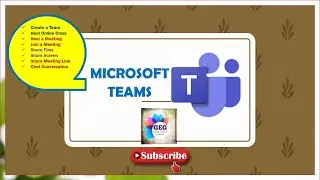 Microsoft Teams App for Online Class