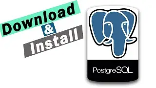 How to Install PostgreSQL & pgAdmin 4 on Windows 10 [2002 update] | Create Database & Table on it.