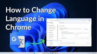 How to Change Language in Google Chrome