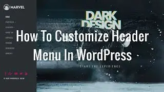 How To Customize Header Menu In WordPress?