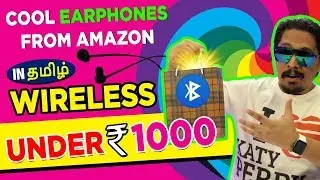 Top Tech In tamil | தமிழ் Cool Bluetooth Earphones under 1000 from AMAZON