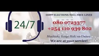 Launch of the ODPP Elections Call Centre