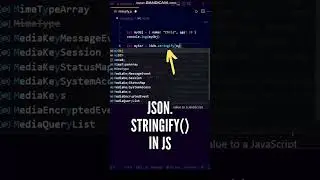 Convert JavaScript Object into JSON String | JSON in JavaScript 