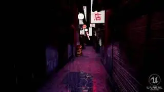 Japanese Alleyway | Unreal Engine Game Environment Showcase