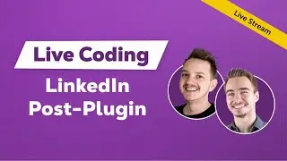 ChatGPT trifft WordPress: Live-Coding eines LinkedIn-Post-Plugins! | m. Dominik Schratl