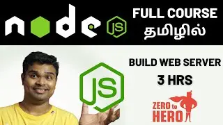 Node Js Tutorial for beginners in Tamil 2024 | Full Course for Beginners | 3 HRS | @Balachandra_in