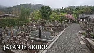 Walking in rainy Kyoto・4K HDR