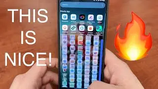 Powerful Samsung Vertical App Drawer on ALL Galaxy Smartphones! (S22 Ultra, etc)