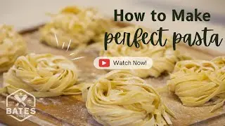 The Perfect Pasta Dough | Easy Homemade Fettuccini and More!