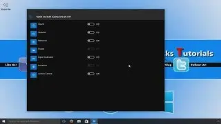 Windows10 Tutorial How To Hide The Clock