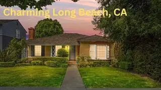 Touring a beautiful Long Beach CA Home In Alamitos Heights, $1,800,000