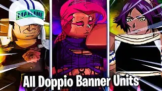 Evolved Doppio | Akainu | Yoruichi triple showdown on All Star Tower Defense | Roblox