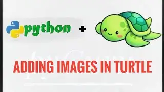 pyTurtle 9 | Adding images to turtle canvas | 