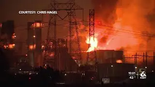 Vistra battery plant in Monterey County catches fire, forces evacuations