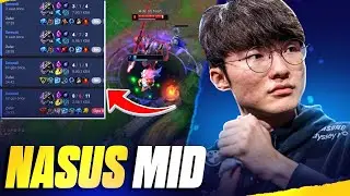 FAKER MID NASUS OYNUYOR (YENİ META HO)