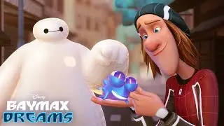 Baymax Dreams of Fred's Glitch | Baymax Dreams | Big Hero 6 The Series | Disney XD