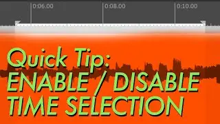 SOLVED! Help! I can't make a time selection in Reaper!!