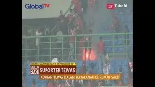 Tewas Terkena Petasan, Seorang Supporter Indonesia Meregang Nyawa di Stadion Bekasi - BIP 03/09