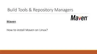 How to install Maven on Linux?