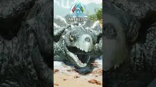 ARK ASCENDED VS ARK SURVIVAL EVOLVED MODDED DINOS 4 #shorts #ark #sigma