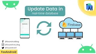 Flutter firebase tutorial #5 Update Data Firebase Realtime Database | Flutter Firebase Database CRUD